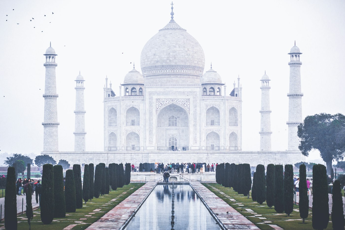 The Taj Mahal in Agra, India